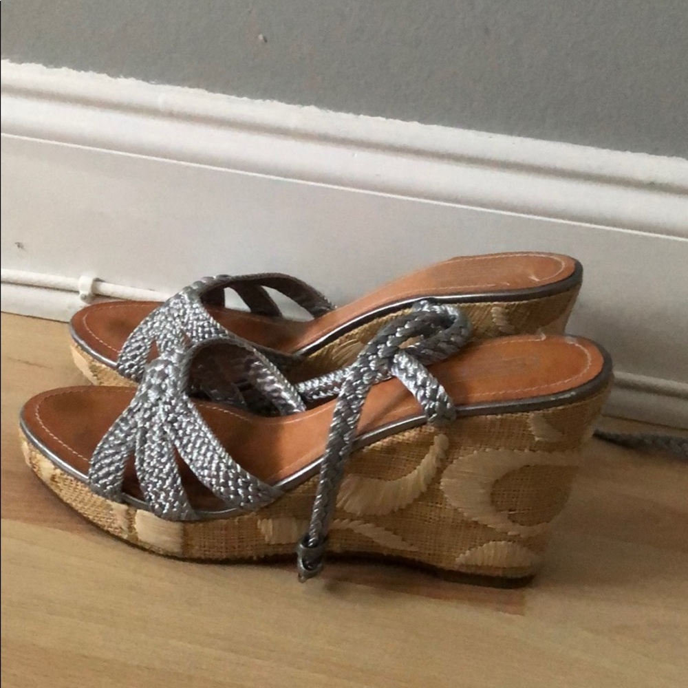 Coach Wedge Sandals